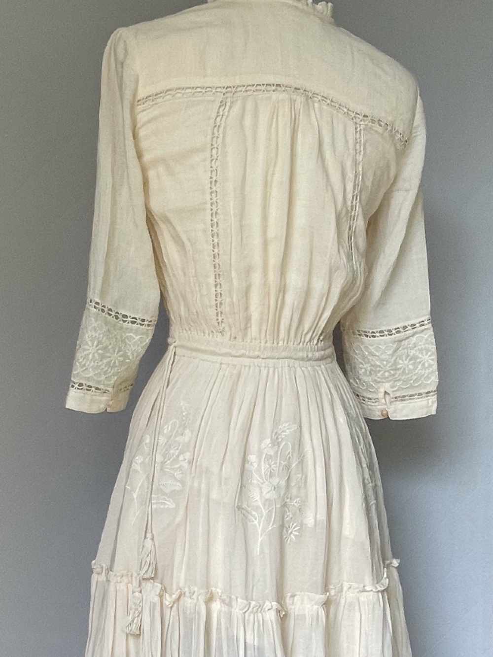 Spell & the Gypsy Collective - Loves Me Not Garden Dress - Cream Dress - XS - Picture 14 of 16